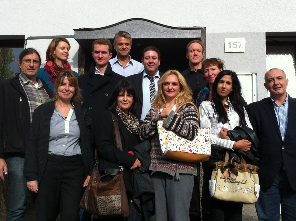 Representatives from the national organizations gathering in Bonn, Germany for the 1. Consortium Meeting of Soufflearning 2